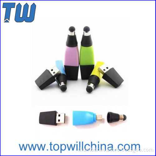 3 IN 1 Stylus Mini 64GB Flash Drive Combined